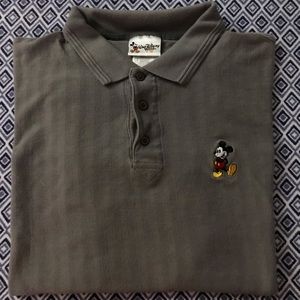 Embroidered Mickey Mouse Polo Size L